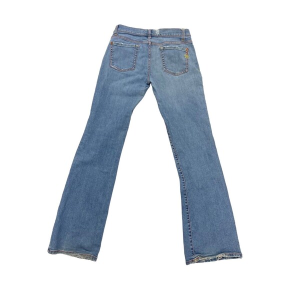 MISS ME "JP4007B STELLA" Blue Distressed Jeans Women’s Size 30 - Picture 2 of 5